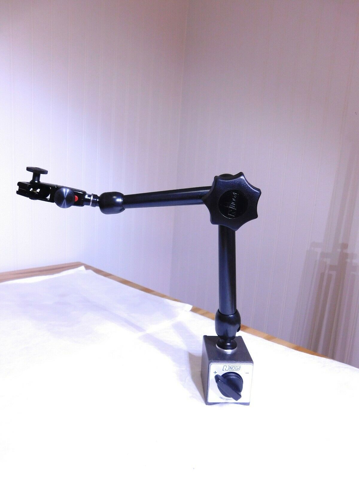 Noga Indicator Base (2.36” L x 50mm W) & Dial Gage Holder