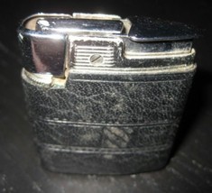 Ronson Varaflame Whirlwind Faux Leather Wrapped Automatic Gas Butane Lighter - $34.99