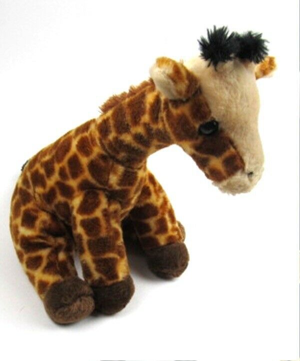 giraffe heating stuffed animal