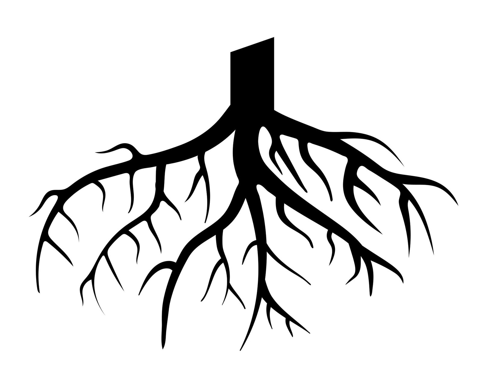 Root Svg, Roots Svg, Tree Roots Svg, Roots Template, Root Dxf, Roots 