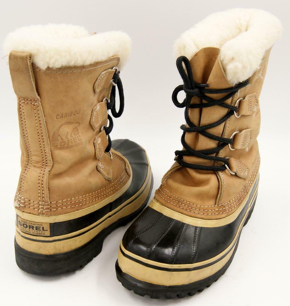 Sorel Caribou Kaufman Women's Waterproof Snow Boots Sz 6 M Made in ...