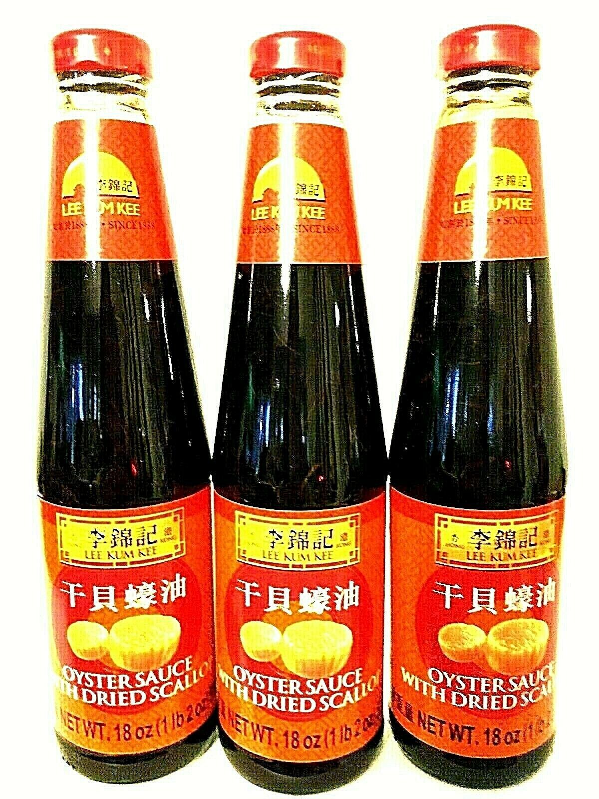 Lee Kum Kee Oyster Sauce With Dried Scallop 18 oz ( Pack of 3 ) Other