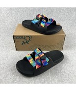 Chaco Chillos Sandals Girls Size 3 Youth Tie Dye Waterproof Beach Sandal... - $28.99