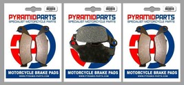 Front &amp; Rear Brake Pads (3 Pairs) for Honda XRV750 Africa Twin 94-03 - $42.97