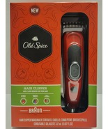 New Old Spice Hair Clipper Powered By Braun Rechargeable Cord &amp; Cordless... - $35.00