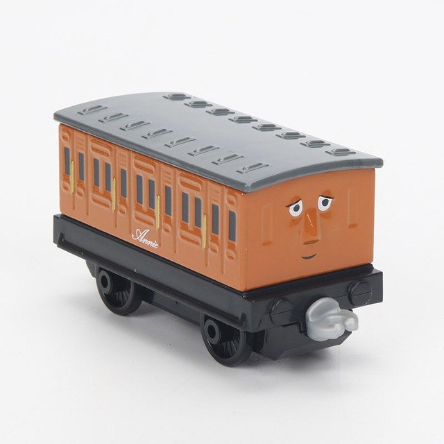 annie and clarabel wooden train