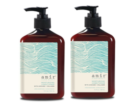 Amir Moisturizing Shampoo and Conditioner With Avocado &amp; Collagen, 12 ou... - $32.00