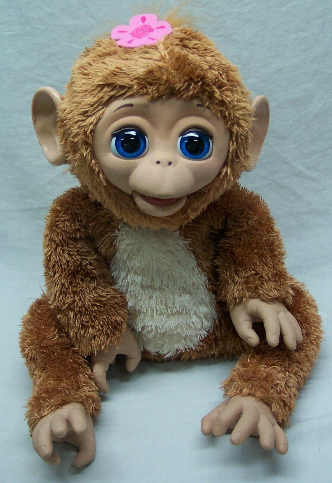 Hasbro Fur Real Friends Interactive Baby Monkey 11 Plush Animal Toy