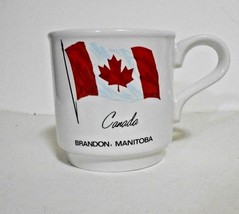 Brandon, Manitoba Canada Ceramic Mug 6 oz Stocking stuffer Made in Engla... - $21.17