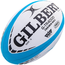Gilbert G-TR4000 Rugby Training Ball, Sky Blue (4) image 1