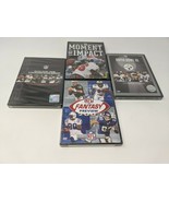 Lot of 4 NFL DVDs (Fantasy Preview 2003, Super Bowl XL Steelers, Footbal... - $14.84
