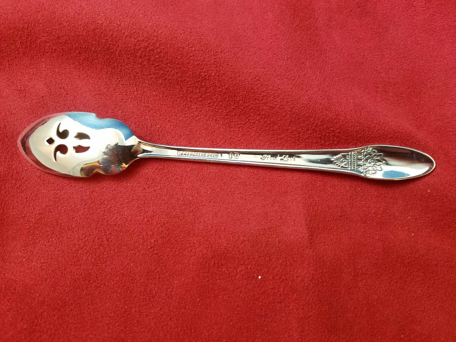Heritage by 1847 Rogers Plate Silverplate Horseradish Scoop Custom Made