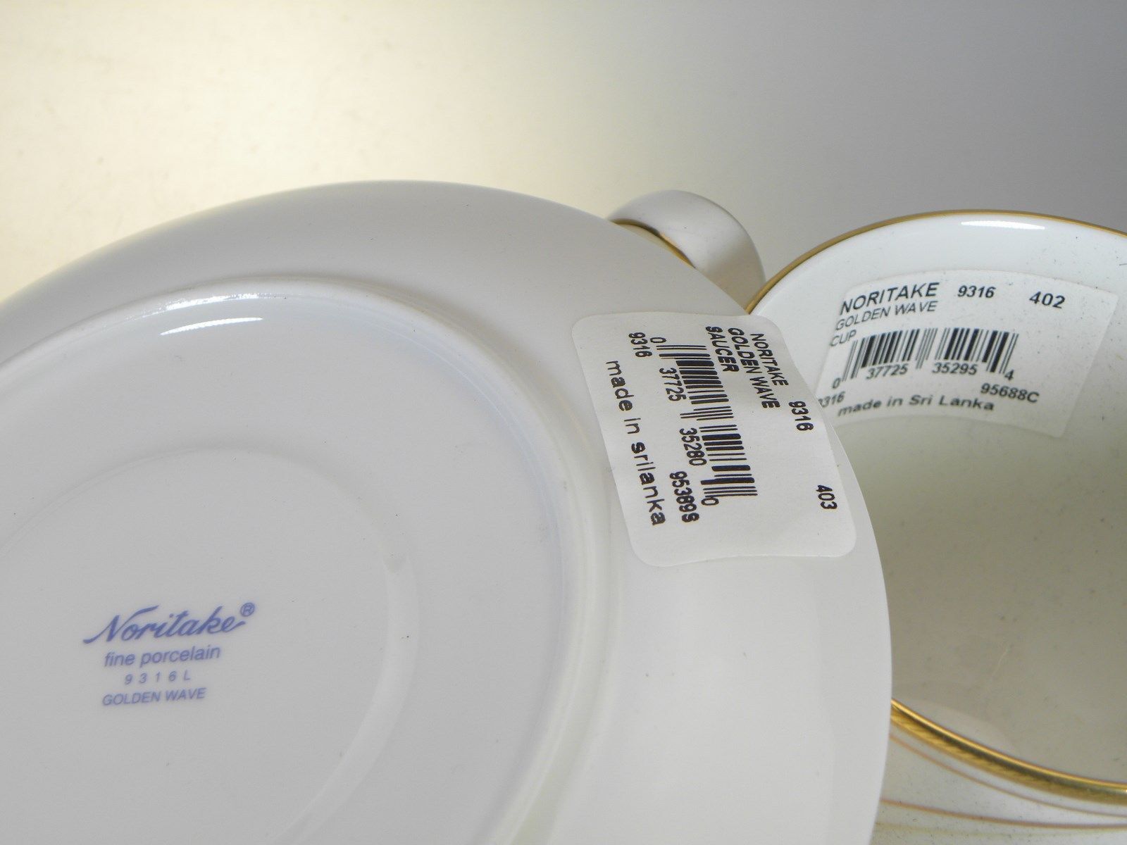 Noritake Golden Wave Cup & Saucer and 50 similar items Noritake Golden Wave Cup & Saucer and 50 similar items