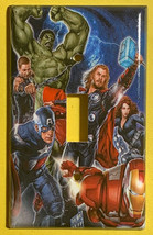 Captain America Iron Man Hulk marvel avengers Switch Wall Cover Plate Home decor