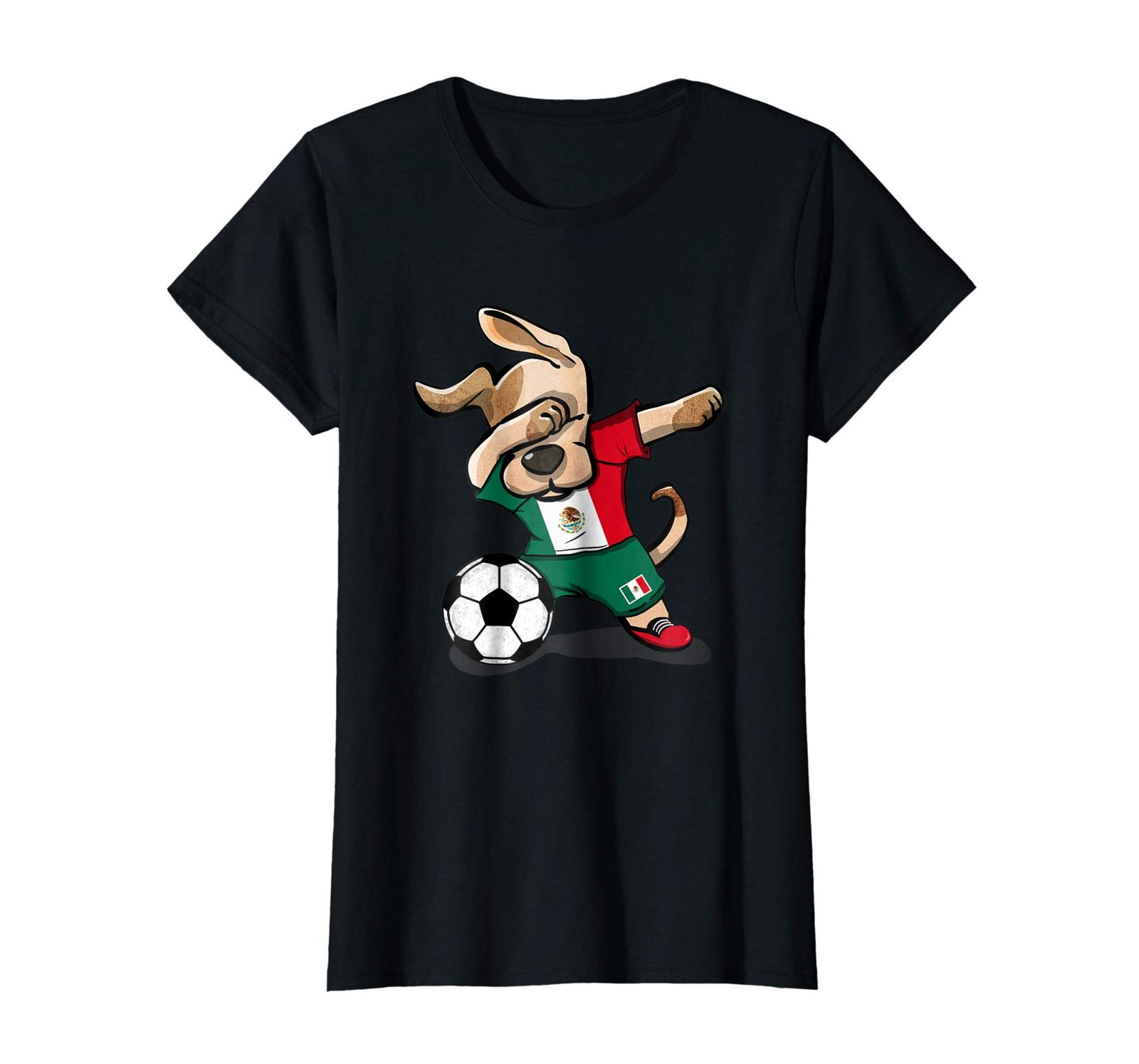 Dog Fashion - Dog Dabbing Soccer Boy Mexico Jersey Shirt Mexican Football Wowen