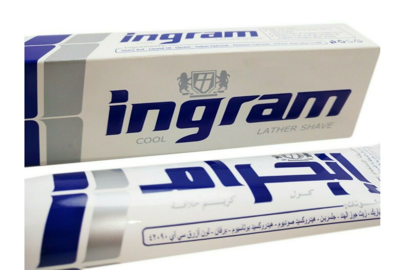 60g. INGRAM TUBE cool lather SHAVE Cream  Men Toiletries Smoothing Shaving Skin