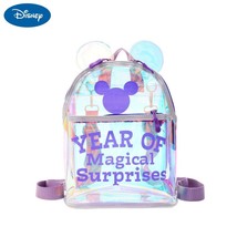 Summer All-match Small Bag Pattern School Bag Personality Transparent Backpack S - $27.69