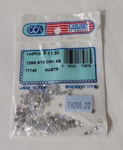 144 Count Austrian Crystallized Rhinestones 12ss Stone Crystals by Gross M206.22 - $12.00