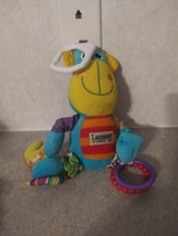 Lamaze Purple Monkey Baby Ring Link Clip Developmental Toy Infant - $9.94