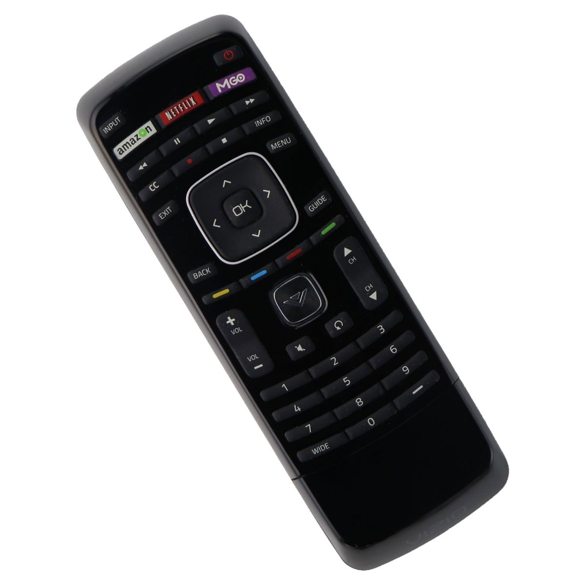 Vizio TV Remote Control with QWERTY Keypad Black (XRT302) Remote