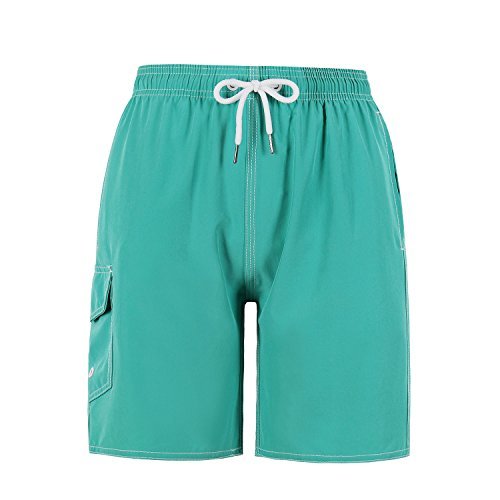 Milankerr Big Boys' Swim Trunks Green-1, SUS 4-6 - Swimwear