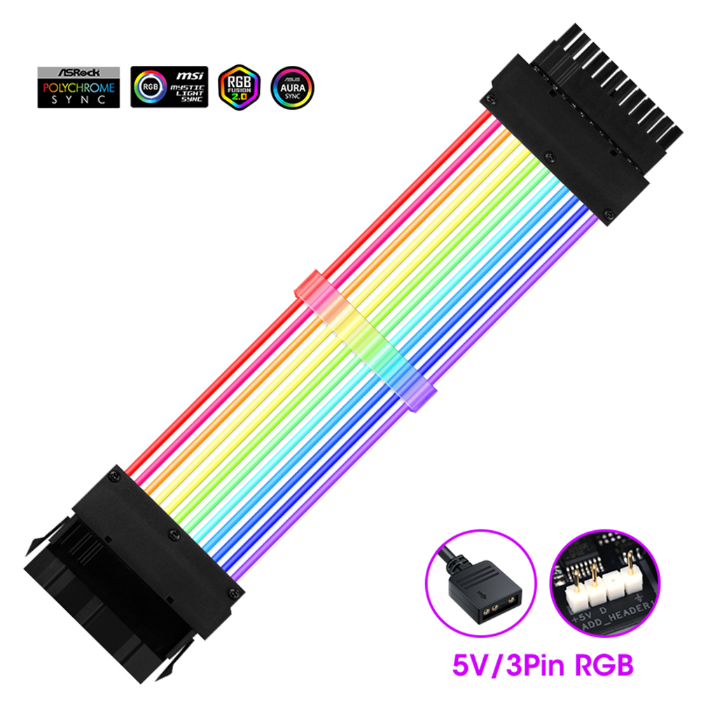 PSU Extension Cable RGB Motherboard and similar items