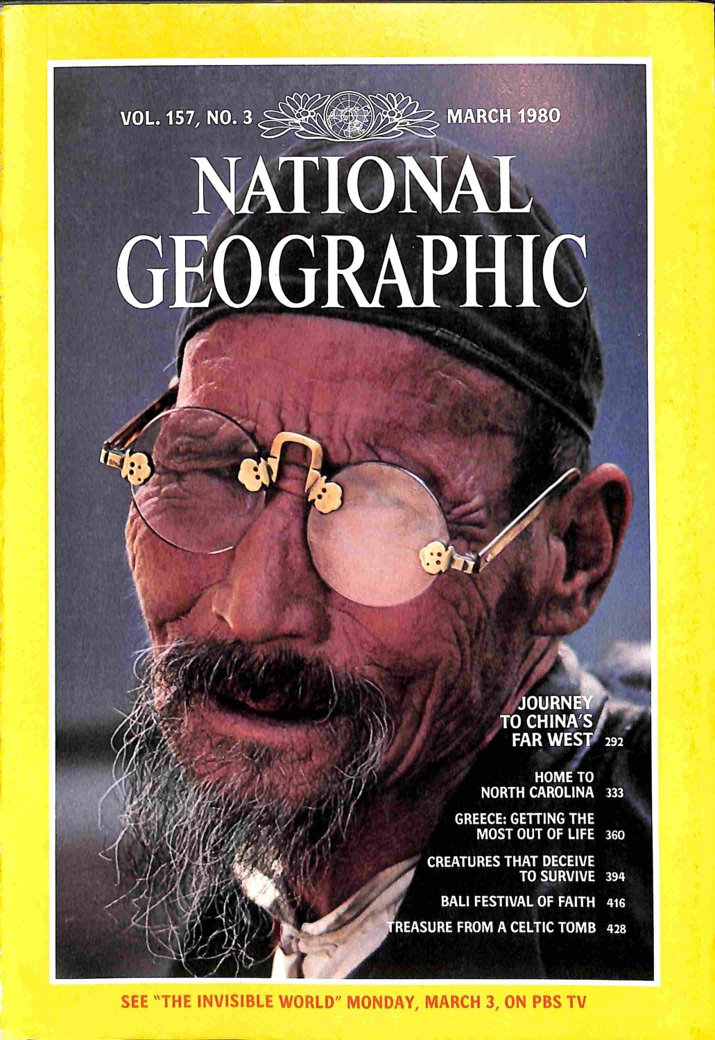National Geographic, March 1980 Magazine Back Issues