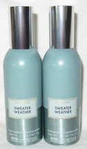 White Barn Bath & Body Works Concentrated Room Spray Lot Set 2 Sweater Weather - $28.01
