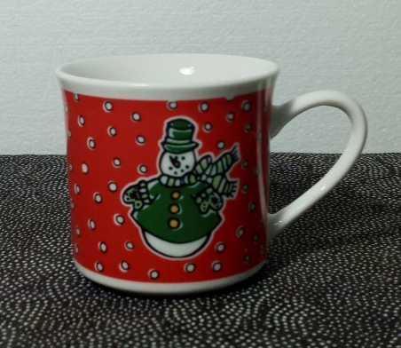 Primary image for Gibson Designs Christmas Treasures Snowman CUP Excellent Piece