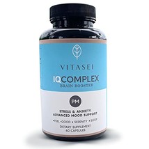 VITASEI IQ Complex PM Brain Booster Supplement - Nootropic Brain Support Capsule - $58.75