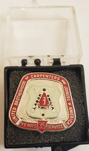 United Brotherhood Of Carpenters &amp; Joiners of America 35 Years Service Pin - $10.95