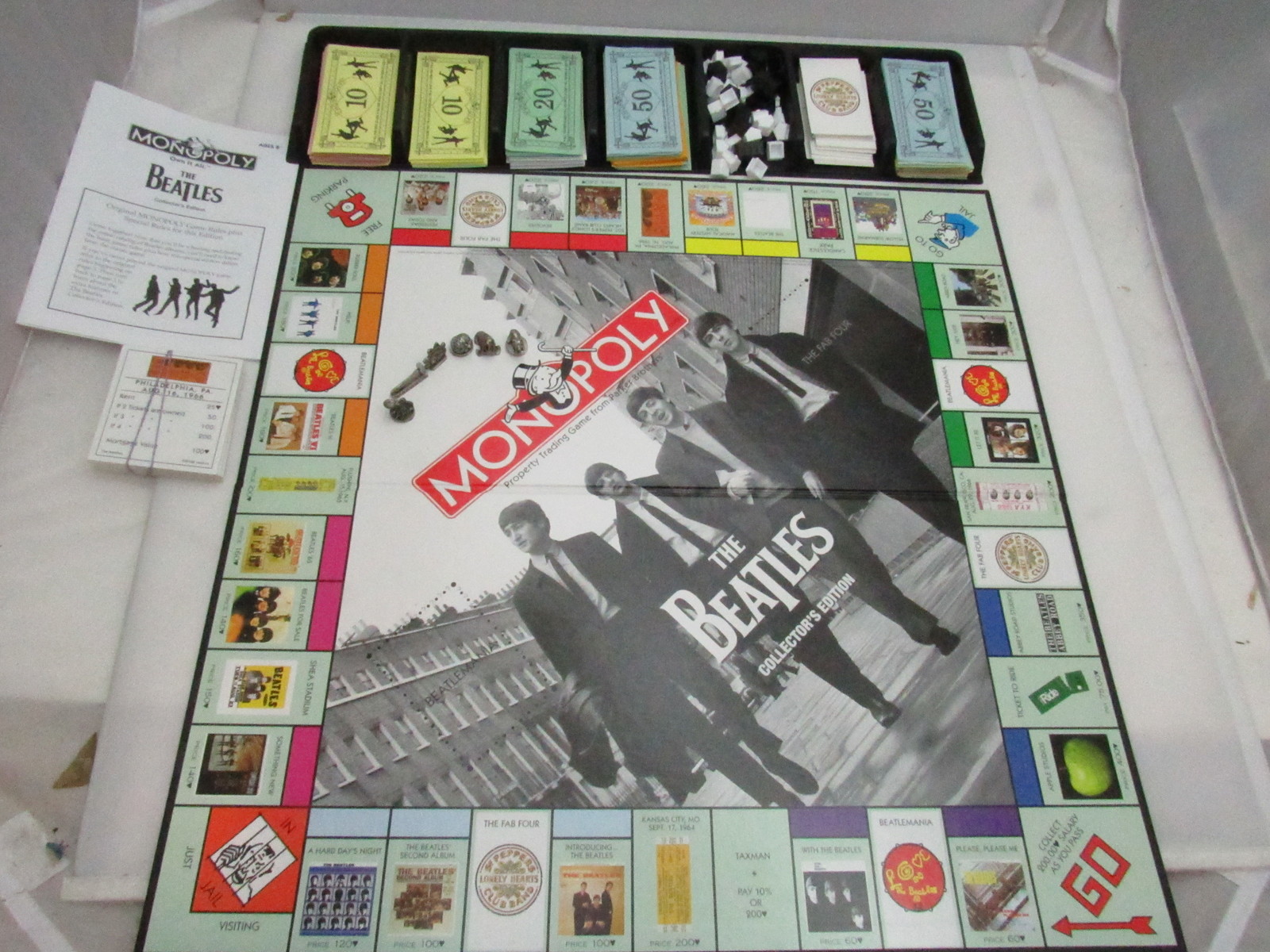 ボードゲーム Monopoly The Beatles 輸入版の+chrians.it