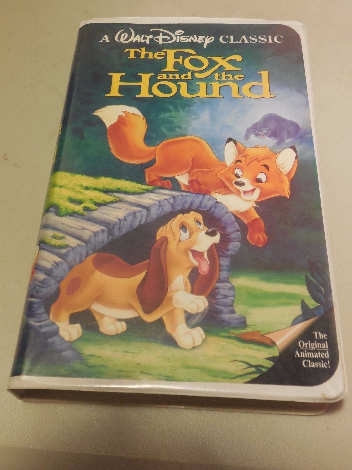 The Fox and the Hound VHS Black Diamond Walt Disney Original Animated ...