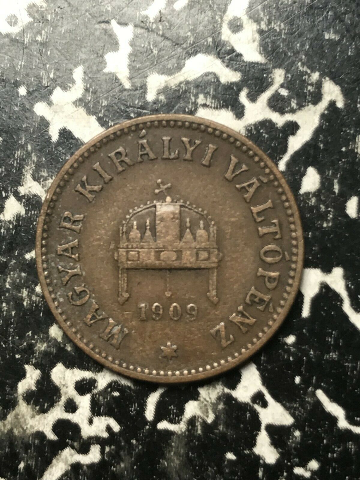 8 Available 1 Coin Only 1894 Hungary 2 Filler Circulated