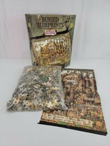 Legends of King Arthur 1000 Pieces Puzzle Buried BluePrints Bepuzzled 1990 - $33.30