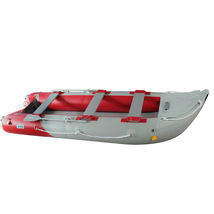 BRIS 14.1Ft Inflatable Kayak Fishing Tender Inflatable Pontoon Boat Canoe image 3