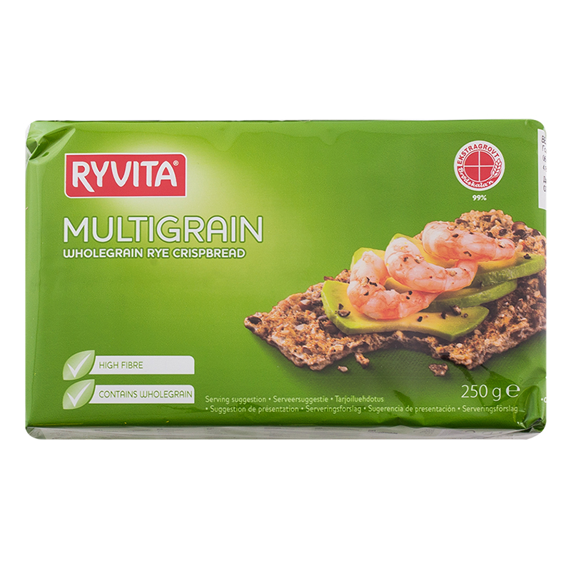 Ryvita Multigrain Crispbread 250g.(Pack of 3) Cookies & Biscotti