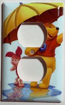 Winnie the Pooh & Piglet Light Switch Duplex Outlet wall Cover Plate Home decor image 9
