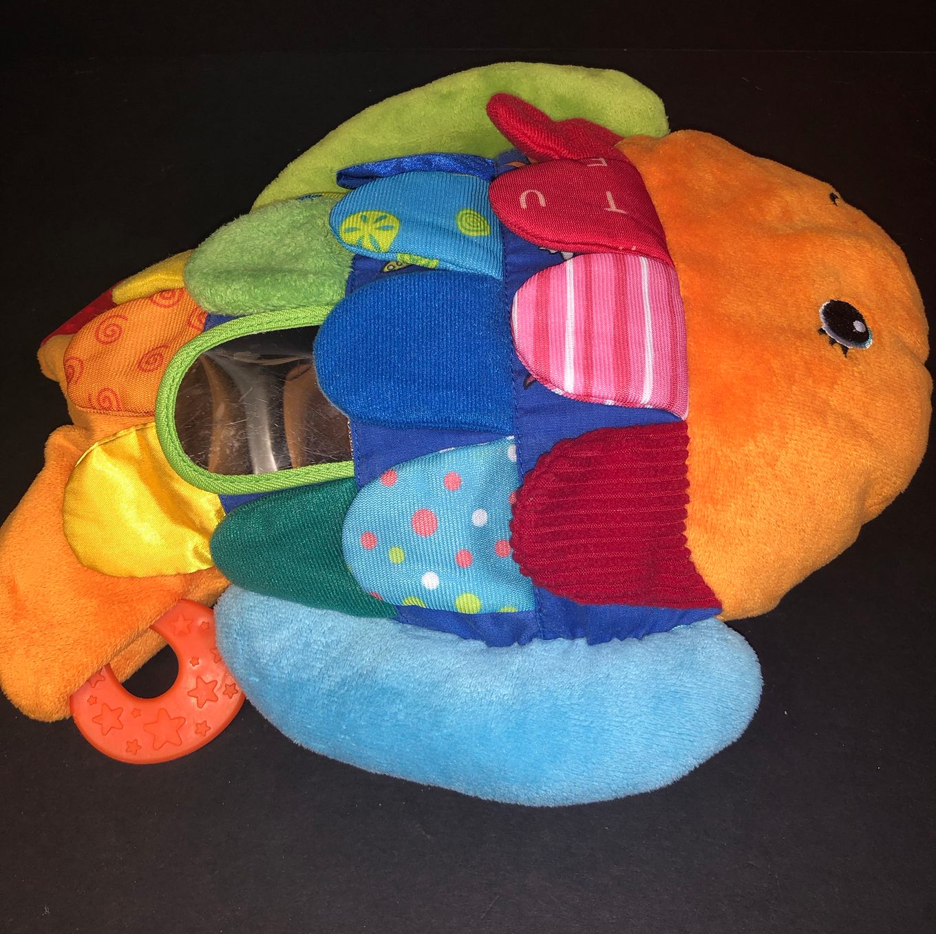 flip fish baby toy