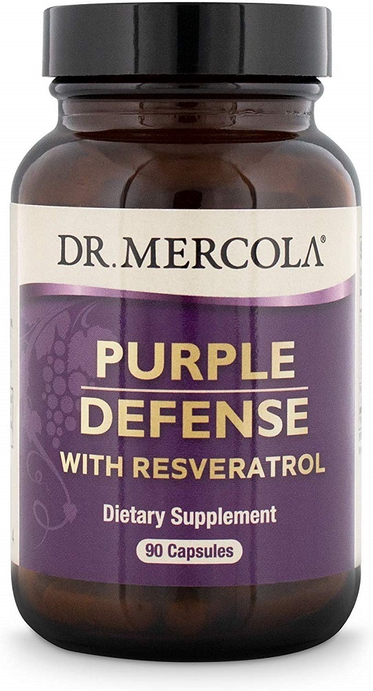 Dr. Mercola, Purple Defense with Resveratrol, 90 Servings (90 Capsules)