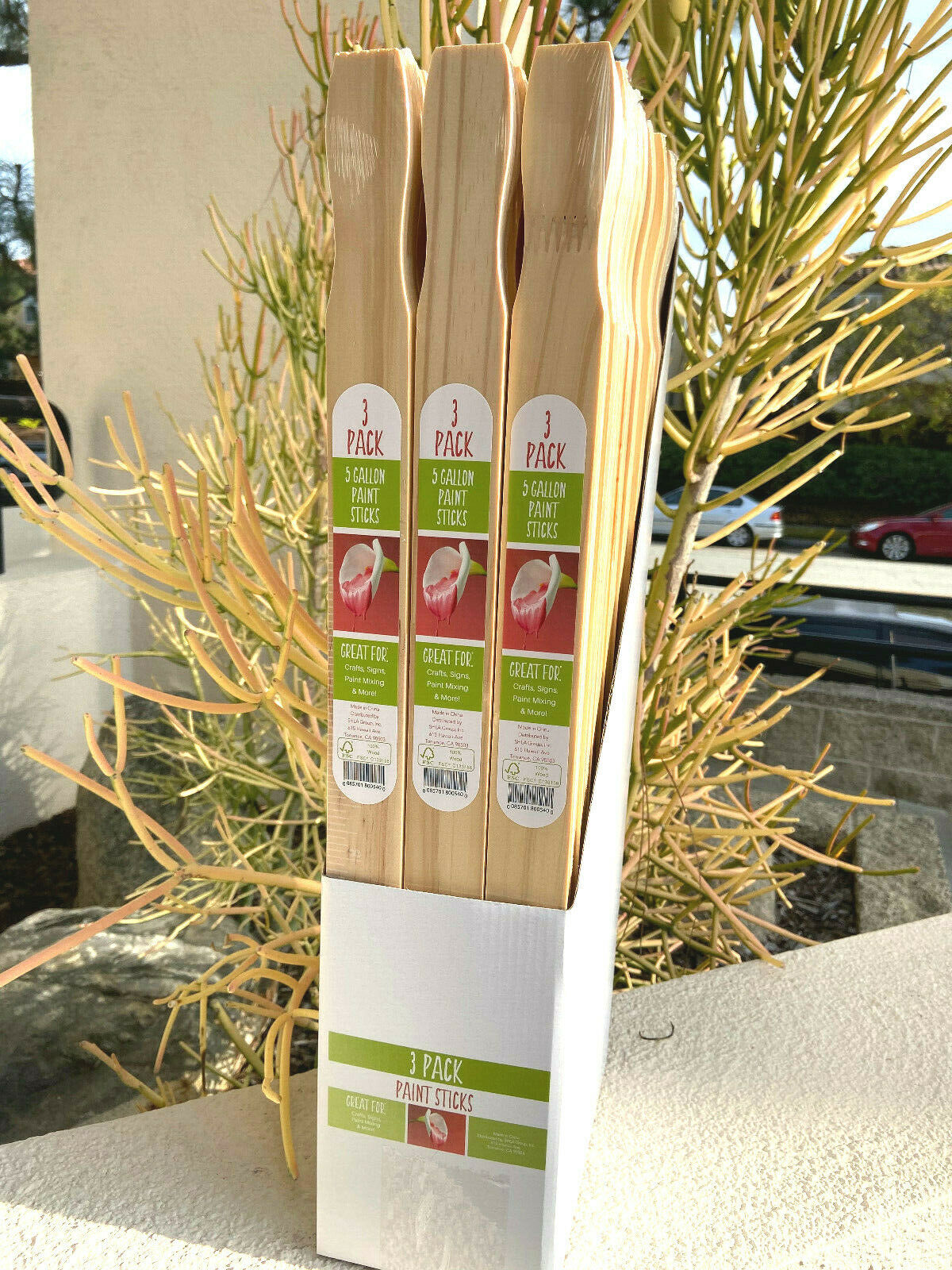 5 Gallon 90 Pack Paint Sticks That are for Crafts and Mixing Other
