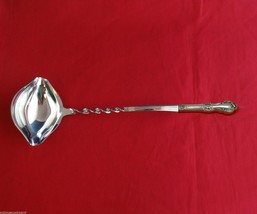 WILD ROSE BY INTERNATIONAL STERLING SILVER PUNCH LADLE TWIST 13 3/4&quot; HHW... - $78.21