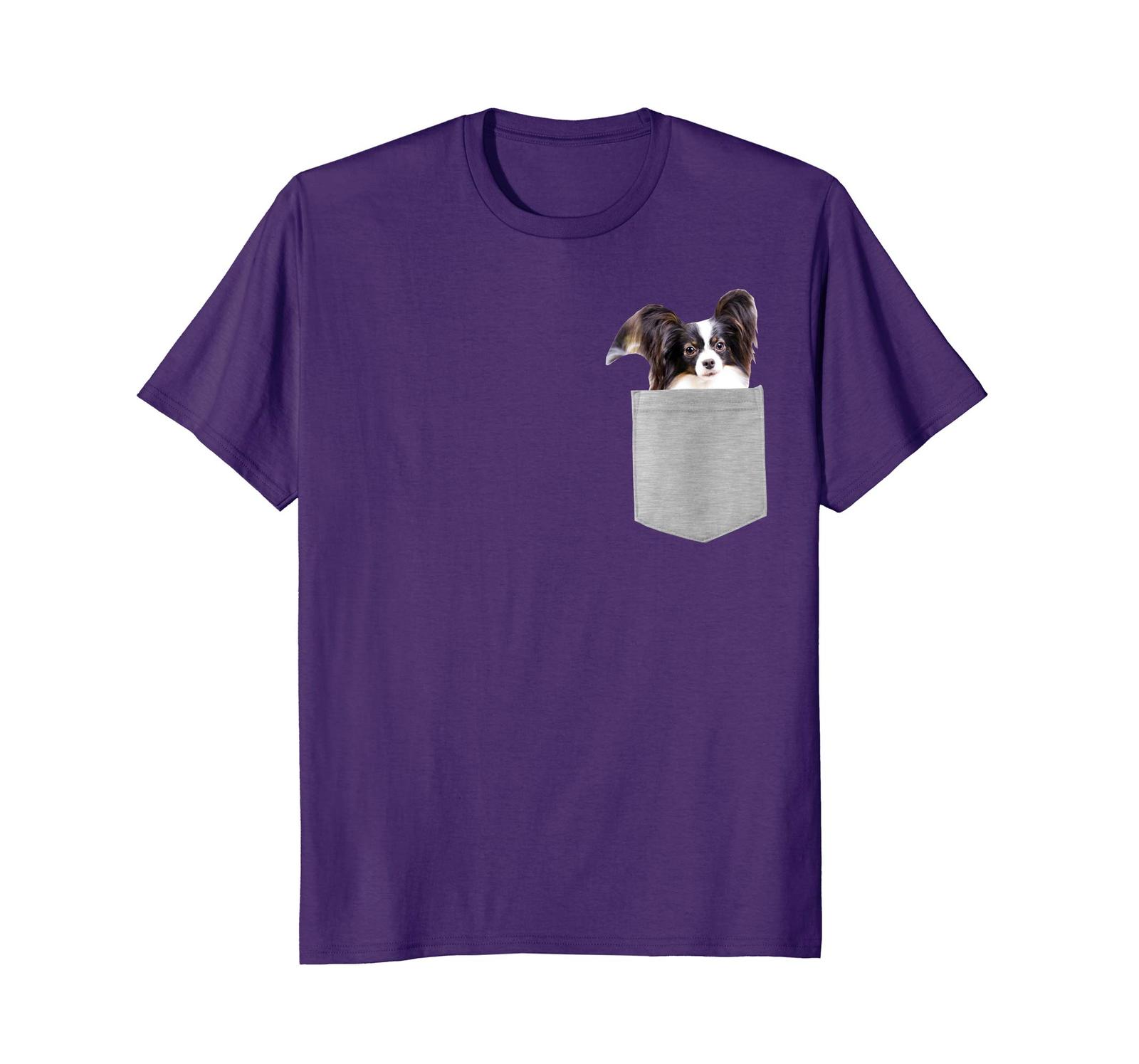 Dog Fashion - Dog in Your Pocket papillon T-shirt Men