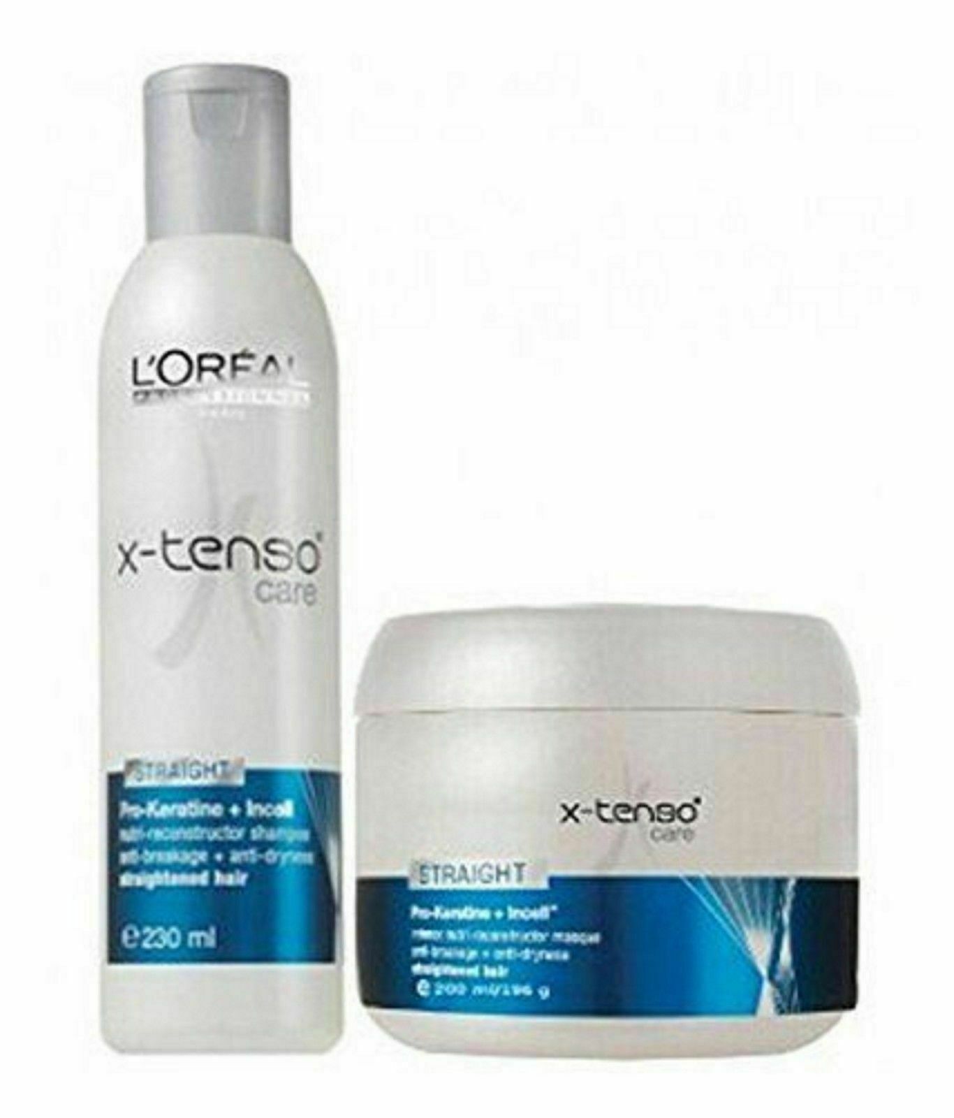 Original L'Oreal Professional XTenso Care Straight Shampoo 230 Ml