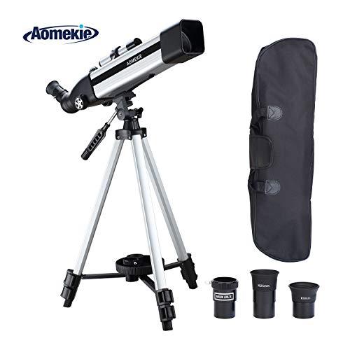 Aomekie Telescope for Adults Kids Astronomy Beginners 500mm Focal
