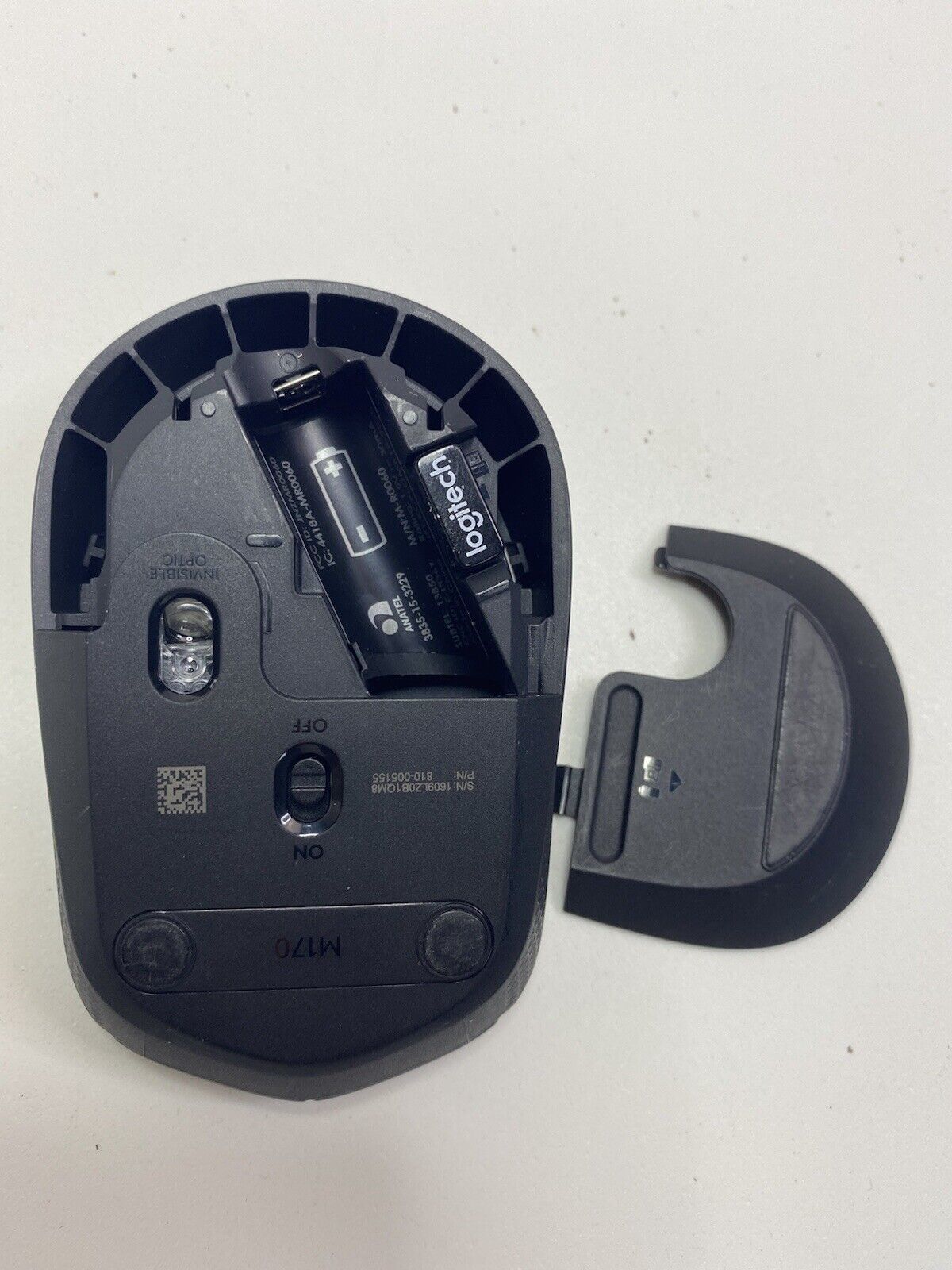 Logitech M170 Wireless Mouse, Invisible Optic + Logitech Model Y-R0036 ...