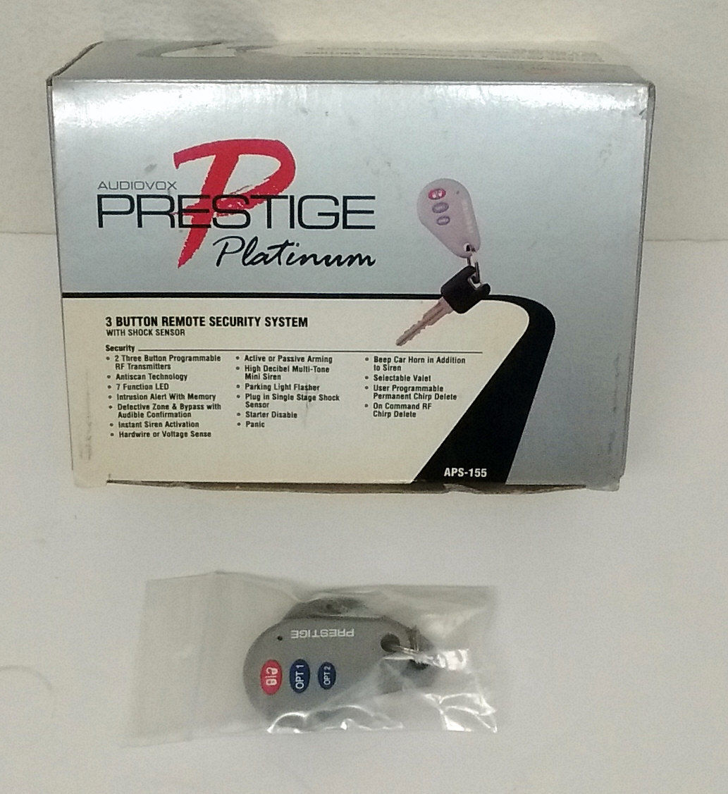 Prestige Platinum Car Alarm System by Audiovox Car Alarms & Security