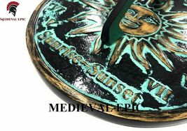 Medieval Epic Brass Sunrise/Sunset Sundial Gift image 3
