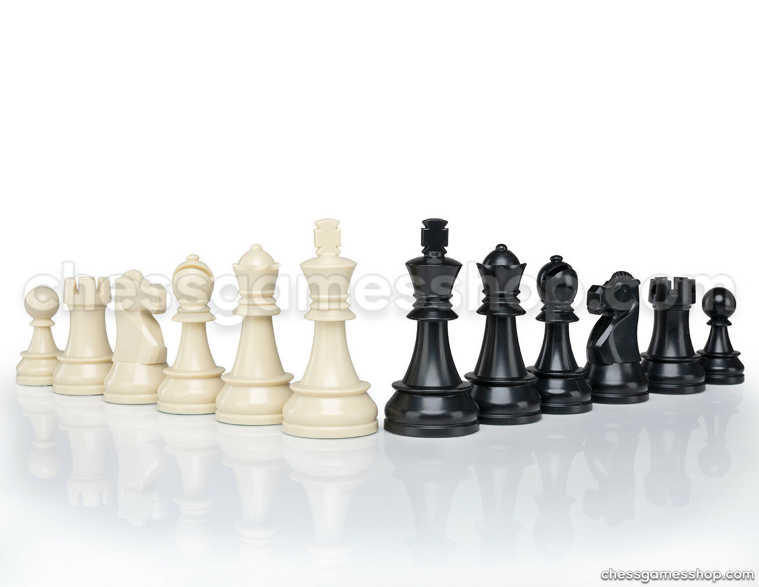 DGT Tournament Chess Set Chess Board B/rown 20" + DGT Chess Pieces 3