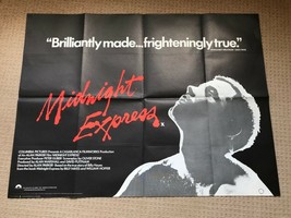 Midnight express original uk quad film poster - £90.21 GBP